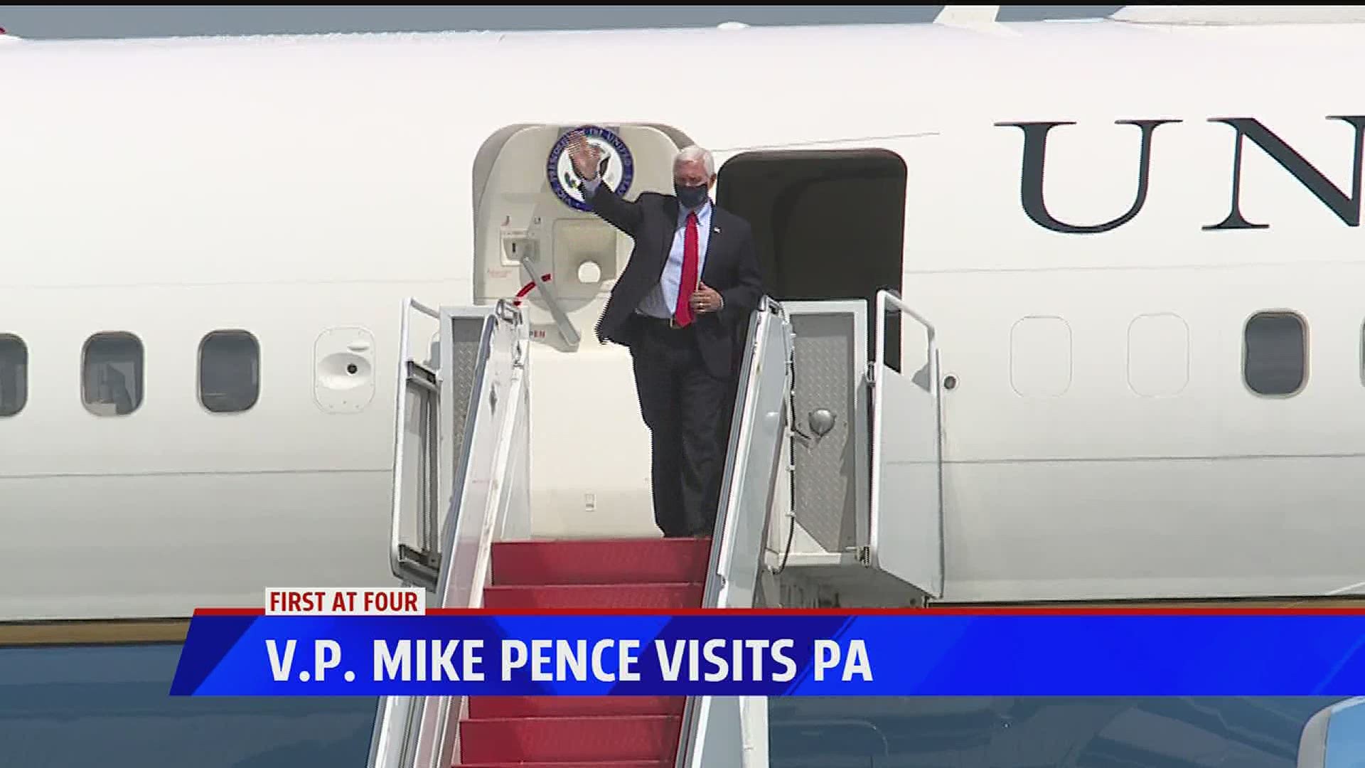 V.P. Mike Pence visits PA