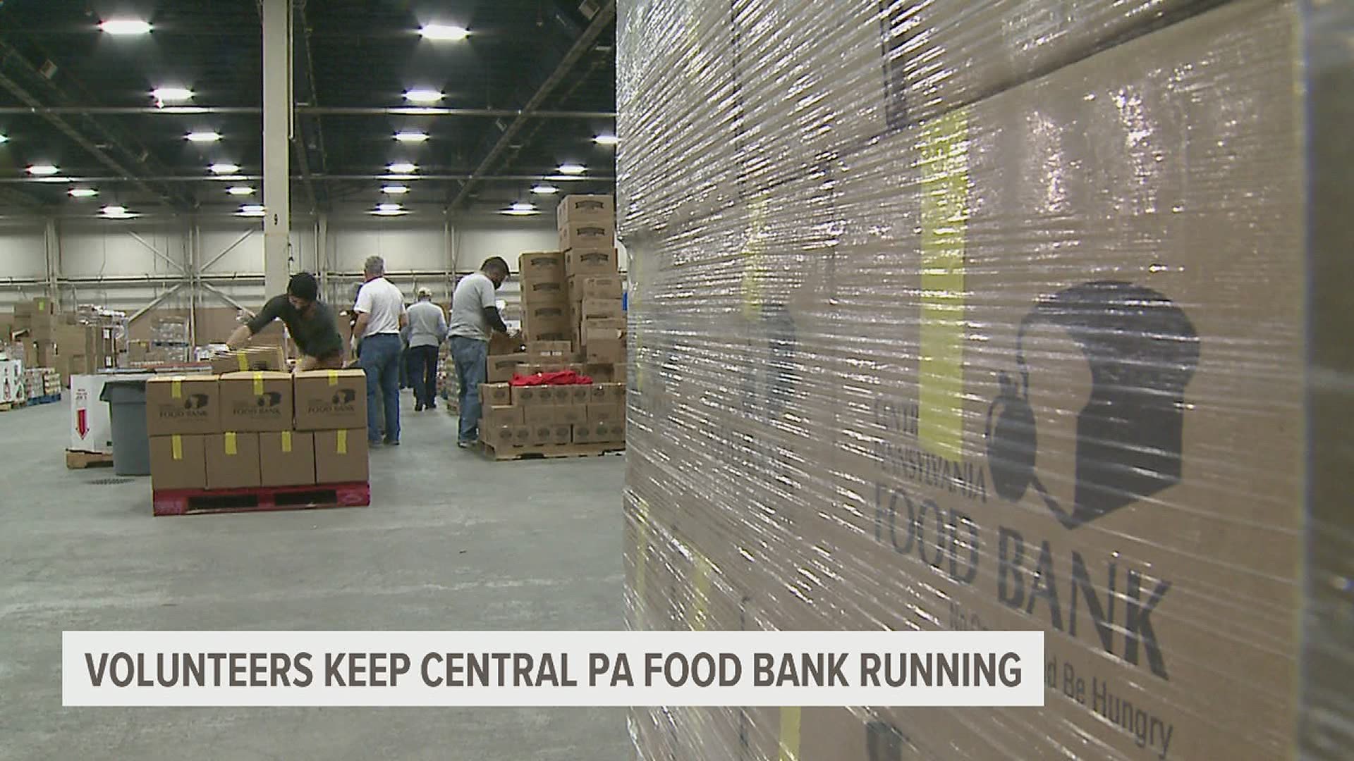 Almost a year into the pandemic and the Central Pa. Food Bank expects the need for food help in the community to continue for the next two years.