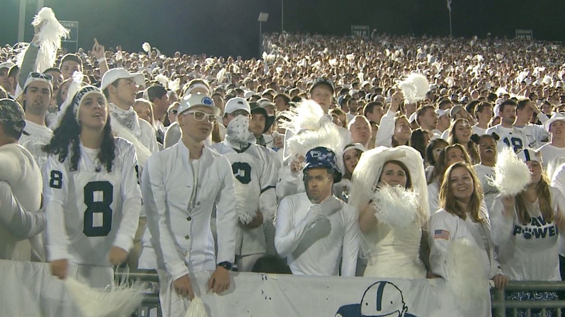 Penn State's 'White Out' game will be against Minnesota on Oct. 22