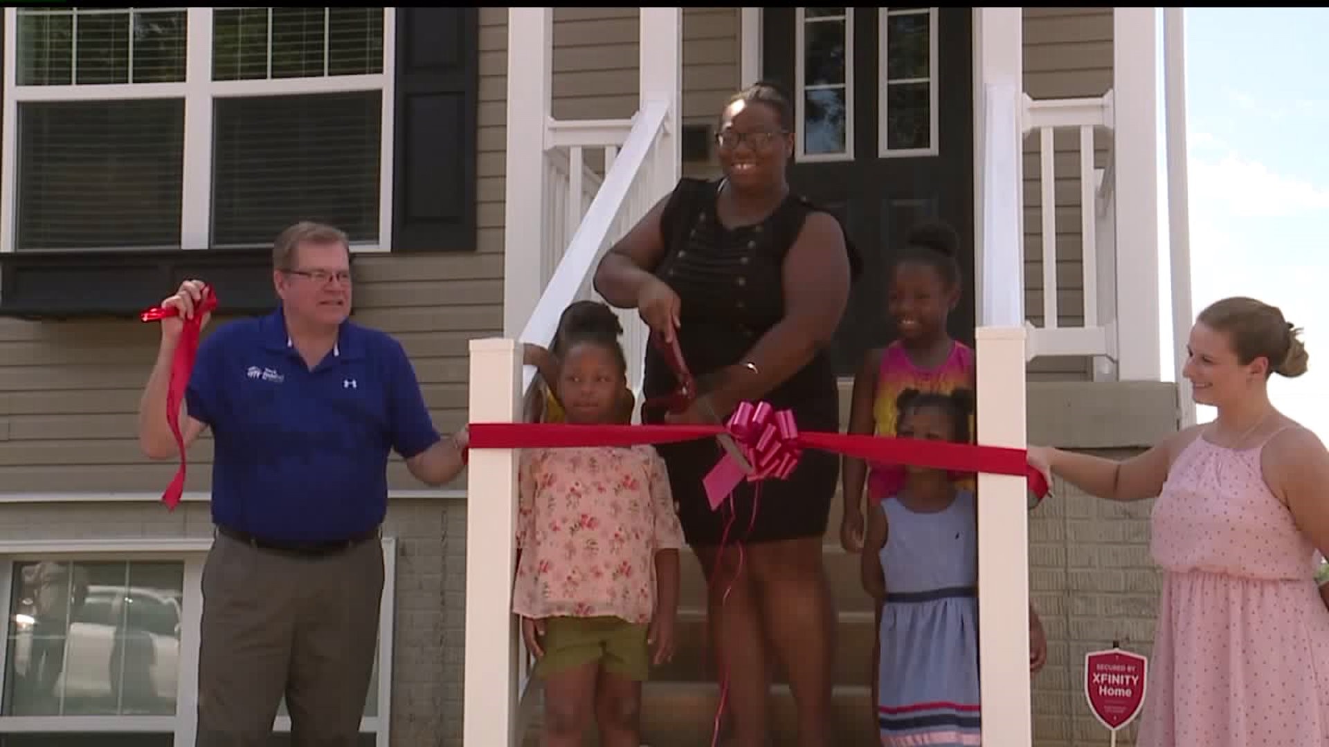 Habitat for Humanity dedicates two homes to families in York