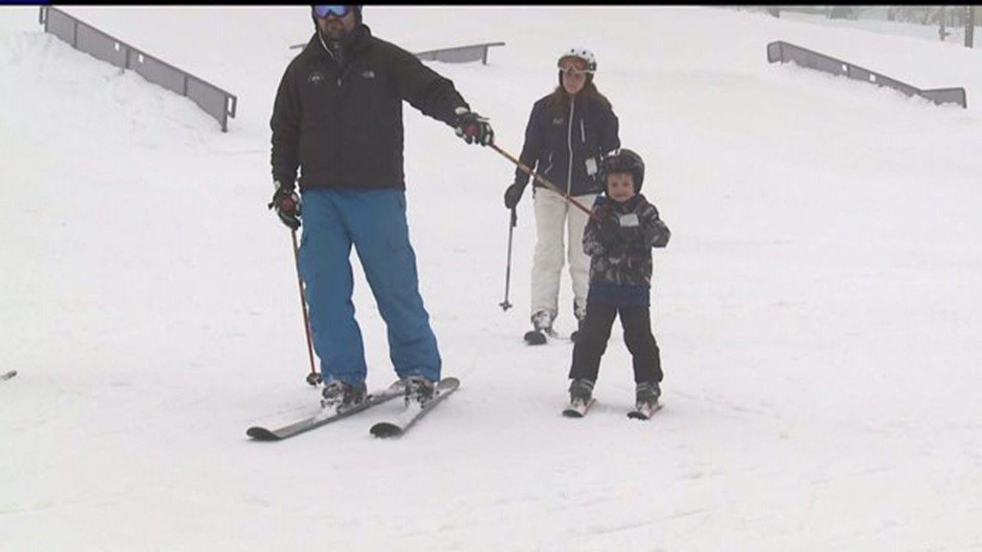 Last day of the season at Ski Roundtop in York County