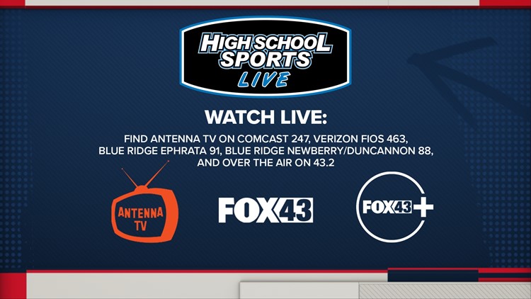 High School Sports Live to broadcast high school football games on FOX43+, Antenna TV