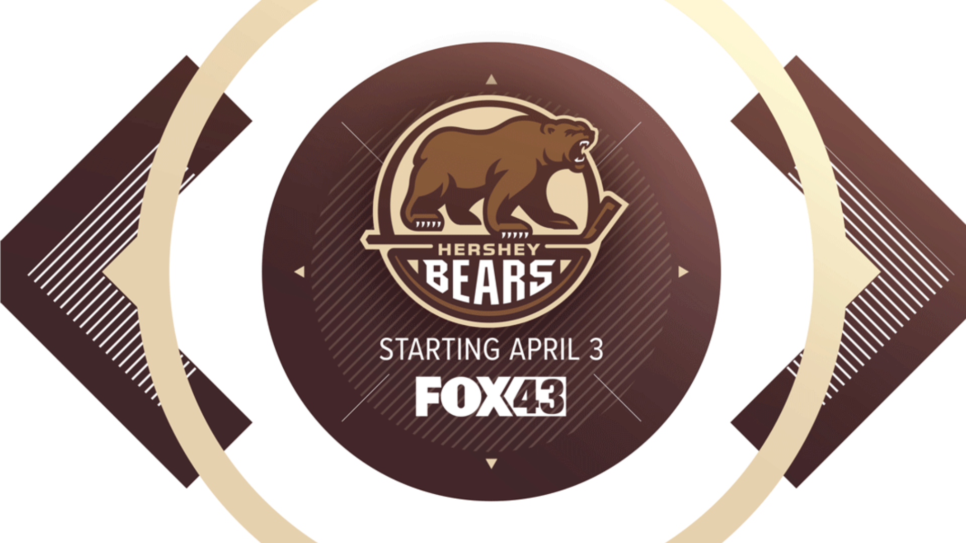 As the new television broadcast partner of the Hershey Bears, we will air six of the team's home games in April and May.