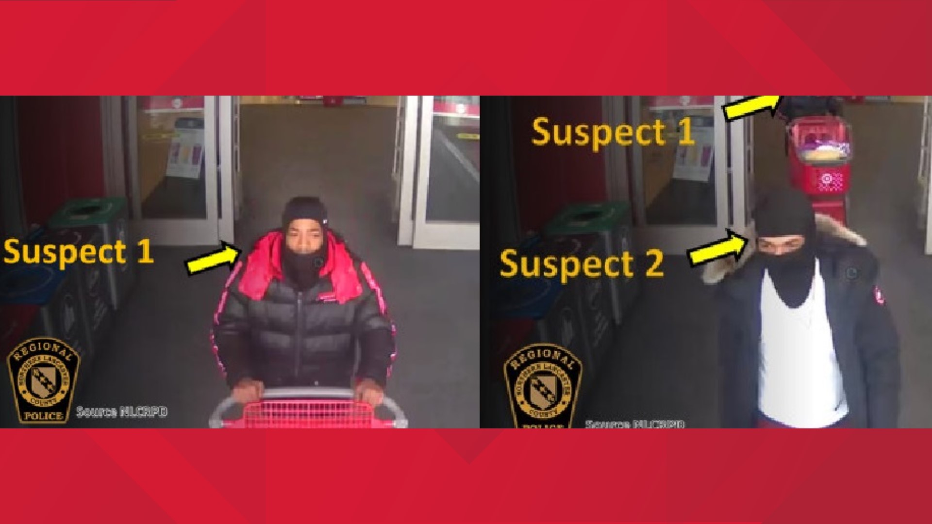 Two wanted for reportedly stealing nearly $5,000 in Target items ...