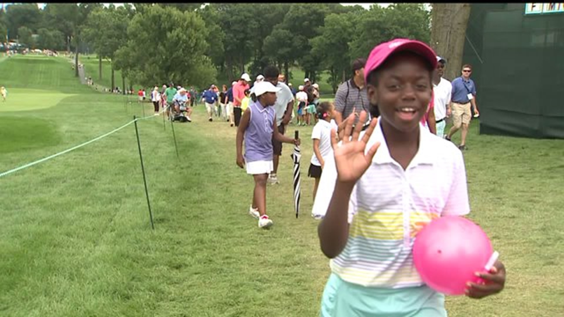 Junior Day inspires youngsters to dream big at U.S. Women`s Open