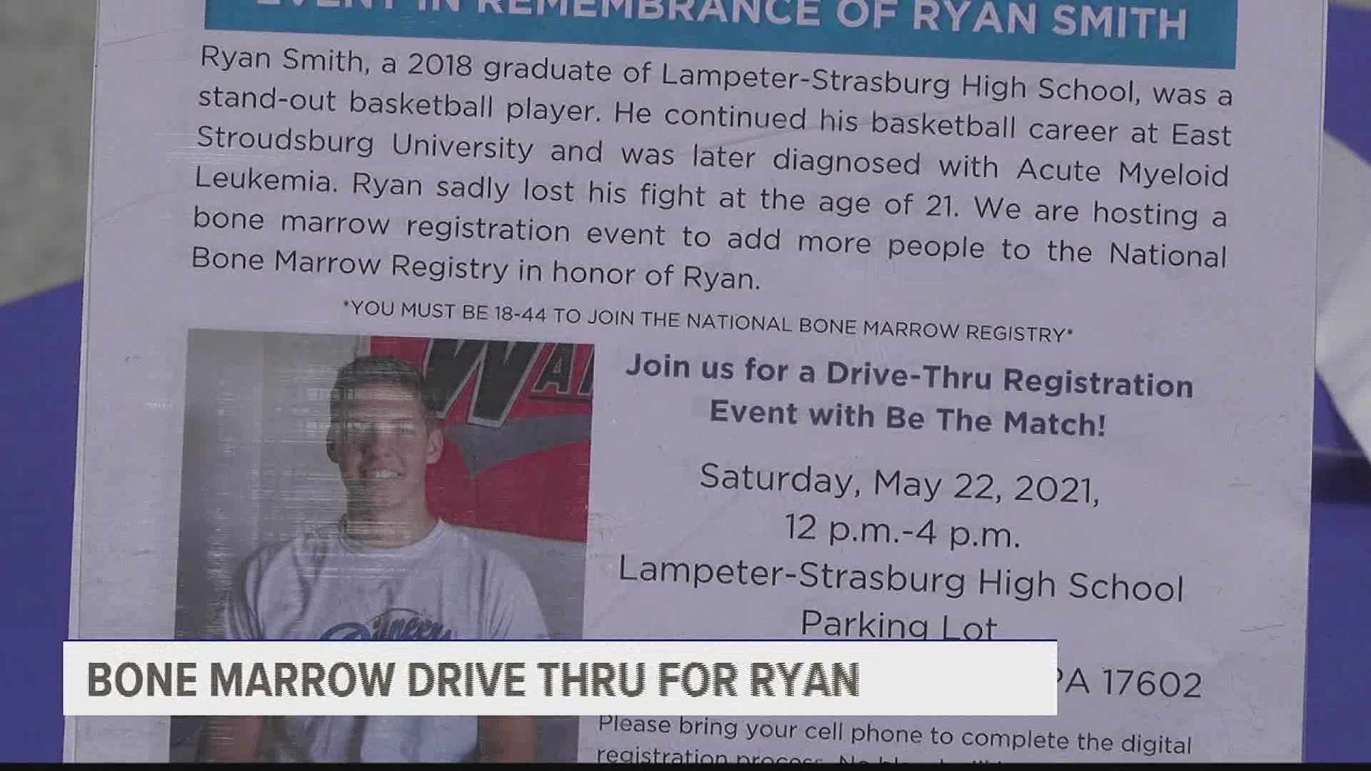 The event encourages people ages 18 to 44 to join the national bone marrow donor registry.