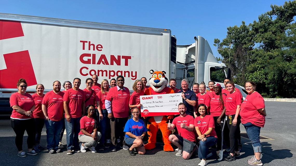 GIANT, Kellogg companies partner up for 20,000 donation to Central