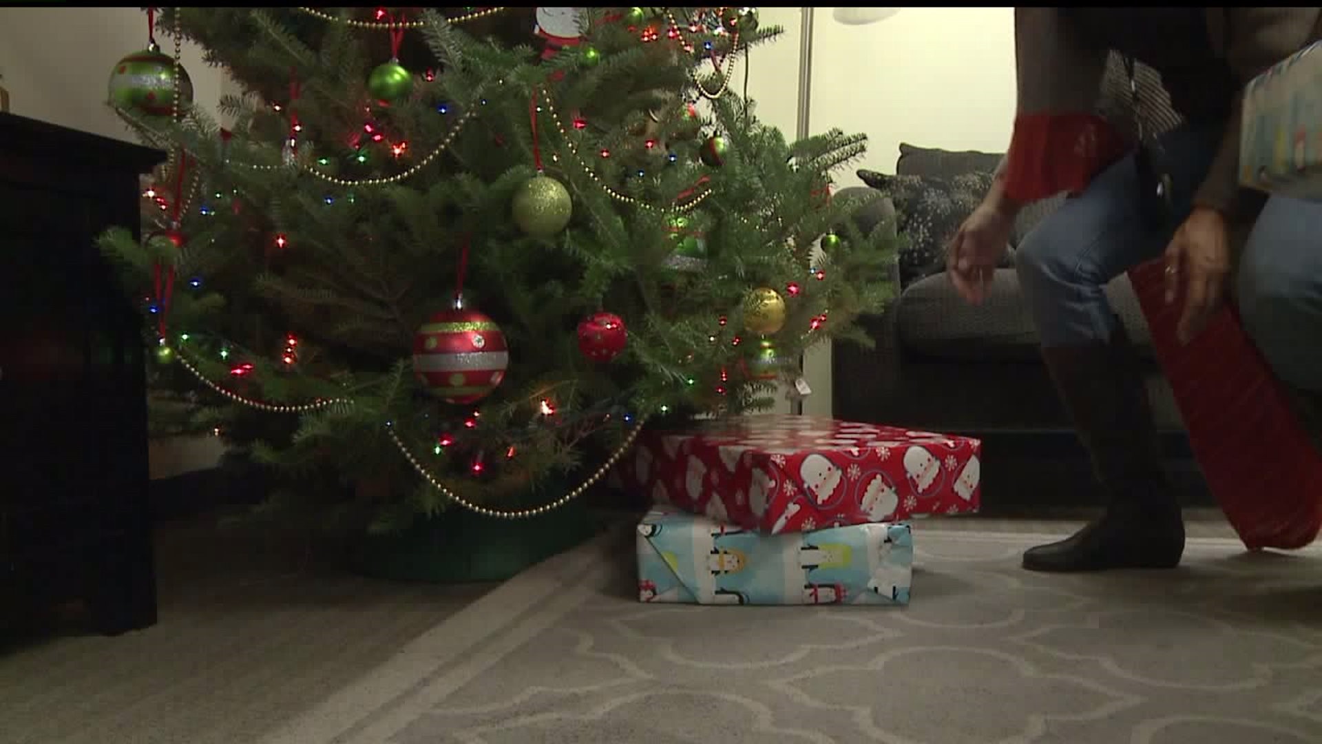 A homeless shelter in Harrisburg is brightening holiday spirits for its residents
