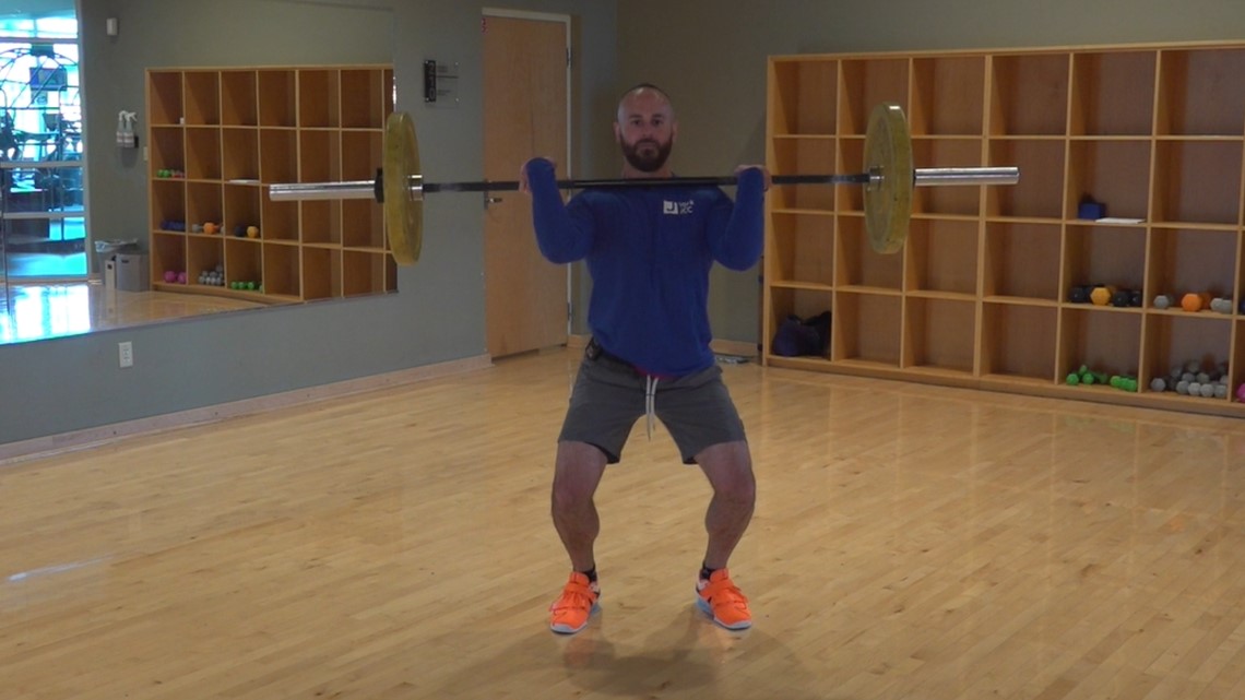 The proper way to power clean | FitMinute