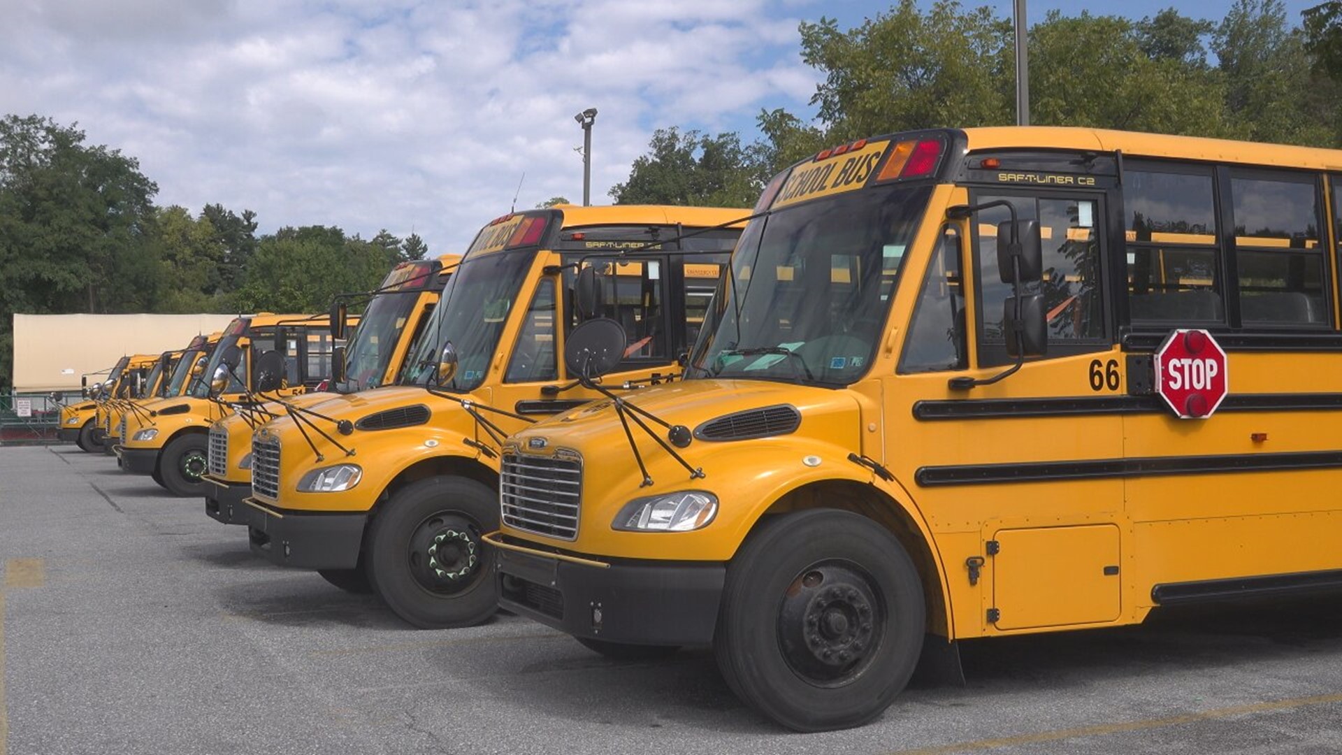 Red Land High School, Cedar Cliff High School and Crossroads Middle School alternate remote learning days as the search for more bus drivers continues.