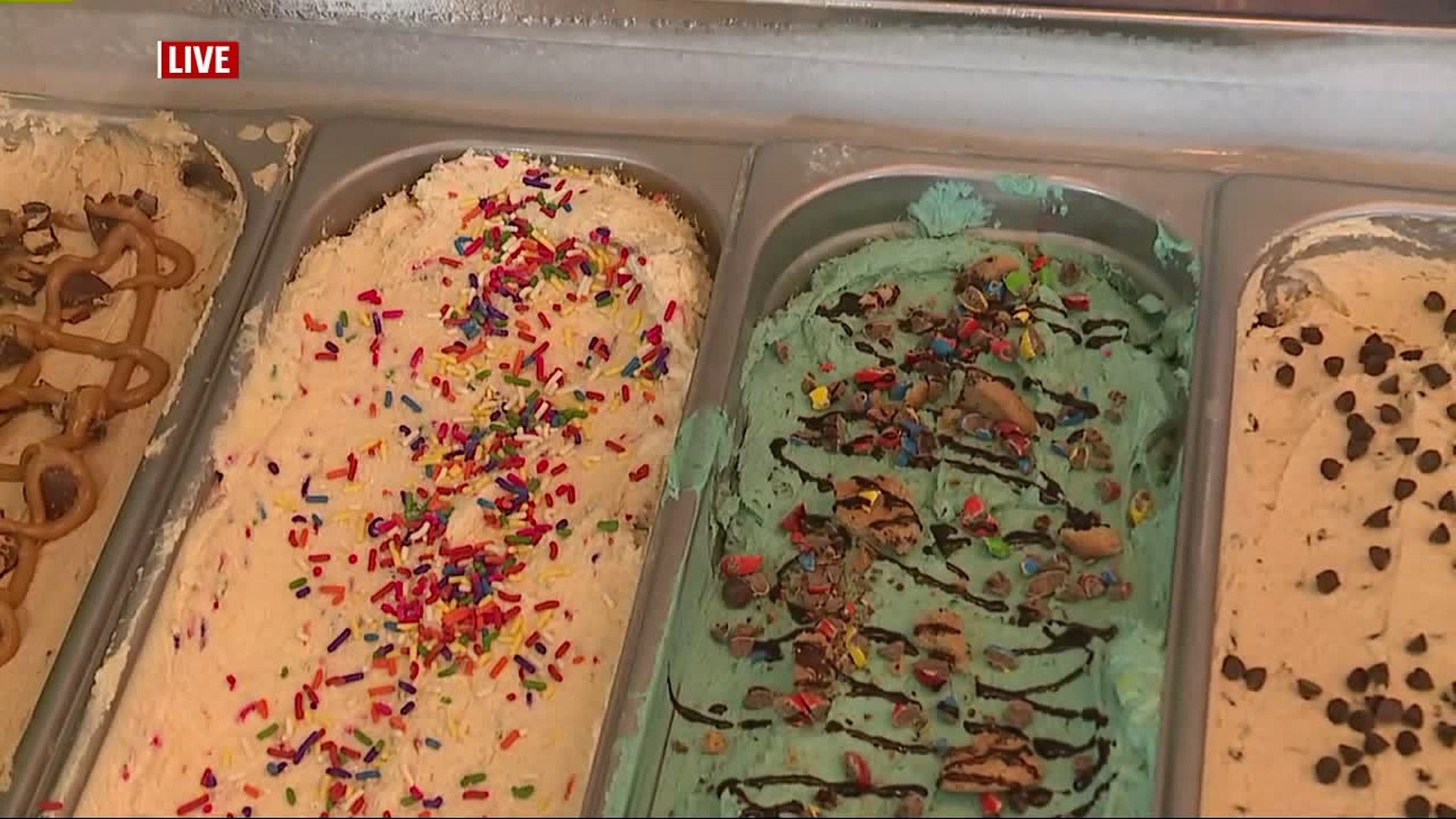 Cookie Dough and Ice Cream at Dough & Arrows