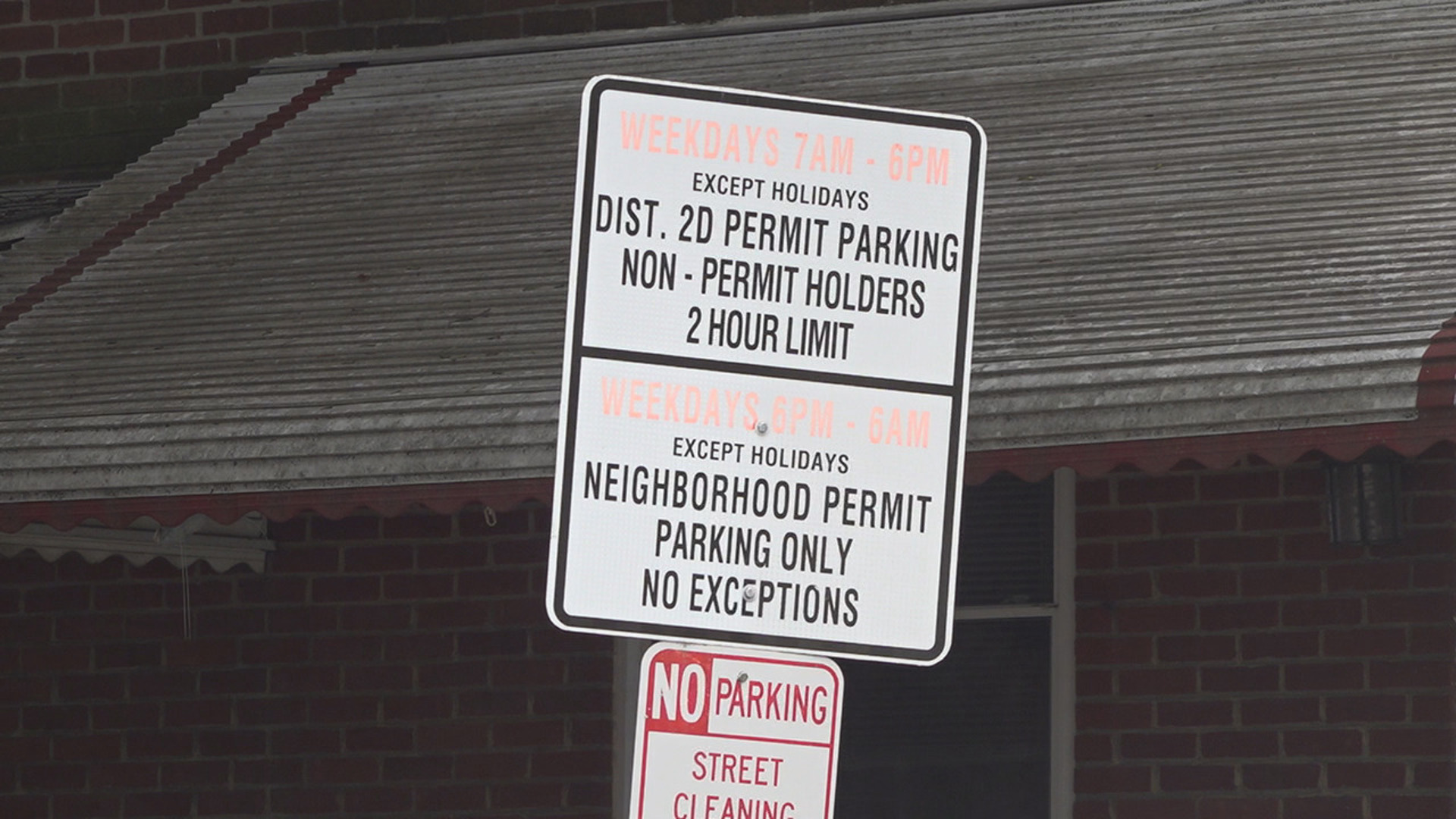 City leaders presented several recommendations to address concerns with the residential permit parking program.