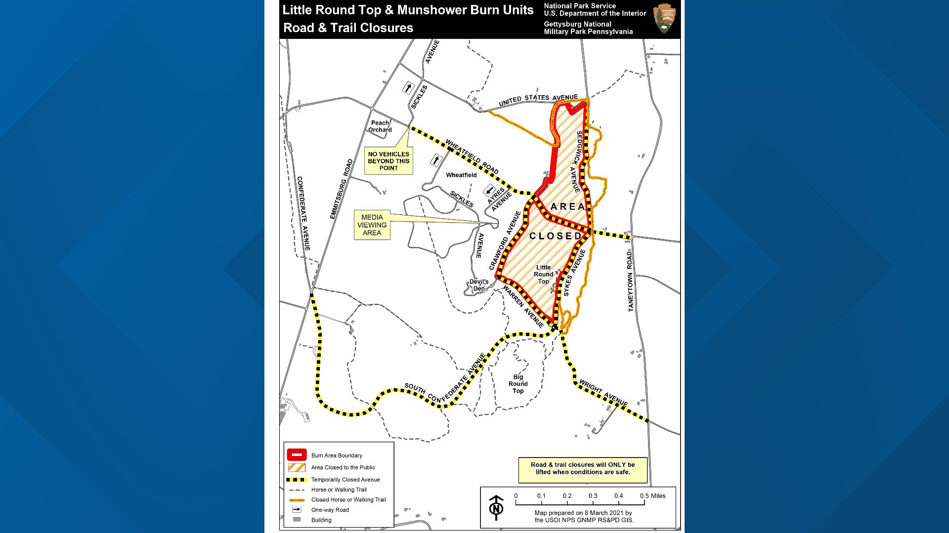 Maintaining Competition Example Prescribed burn planned at Gettysburg National Military Park amid ...