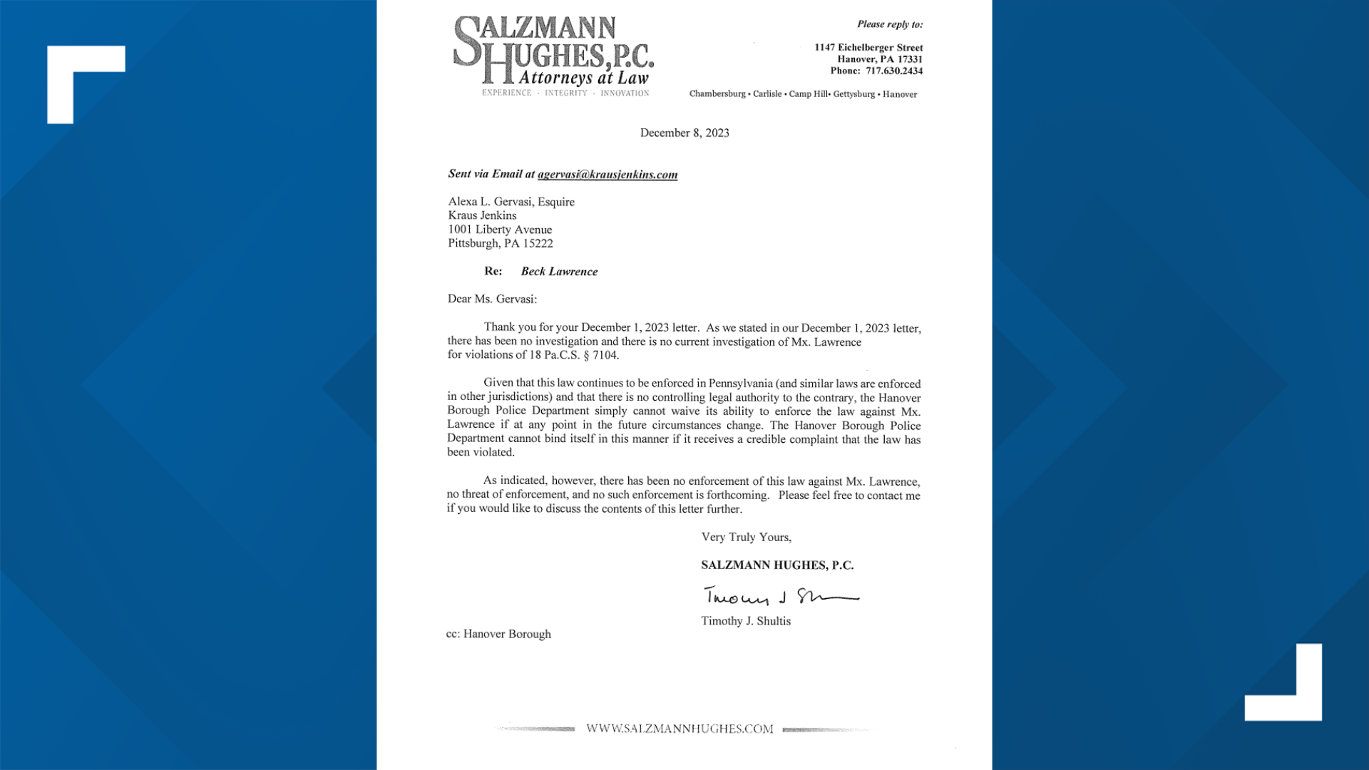 Business suing police, challenging Pennsylvania law against fortune