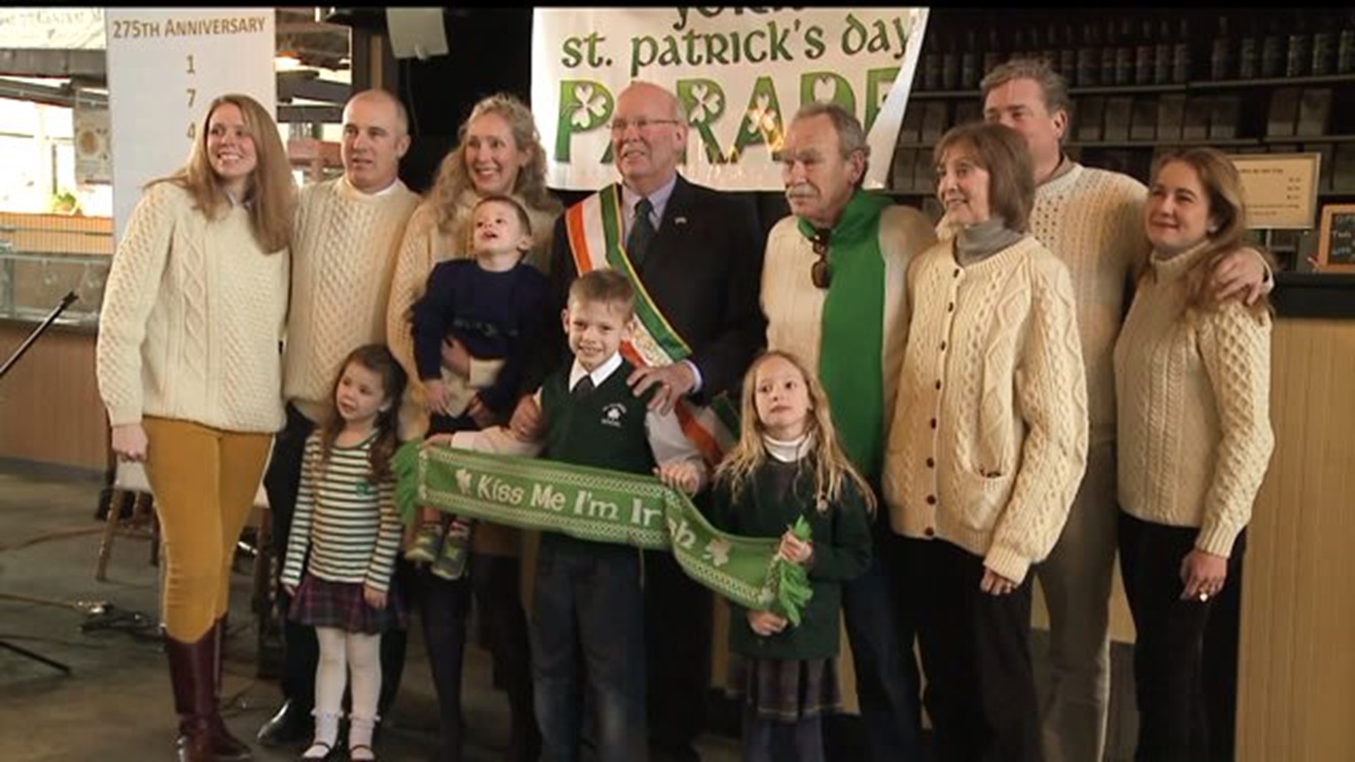 St. Patrick`s Day parade Grand Marshal announced