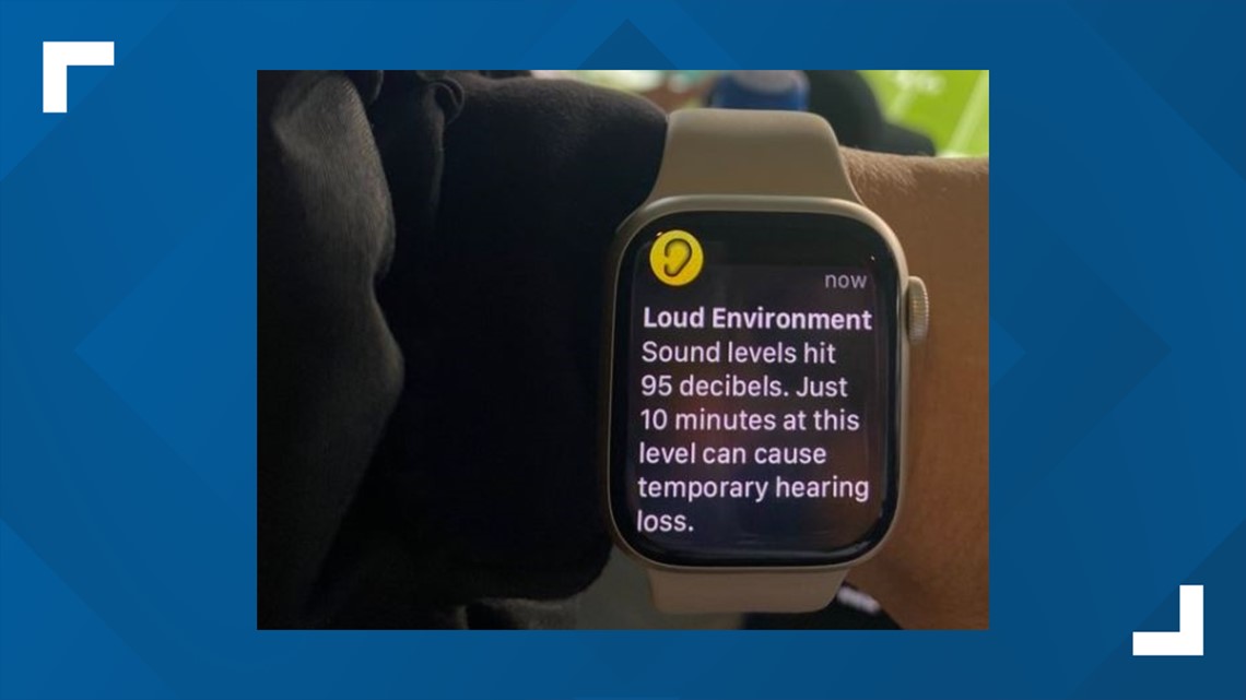 Eagles crowd noise level hits 95 decibels