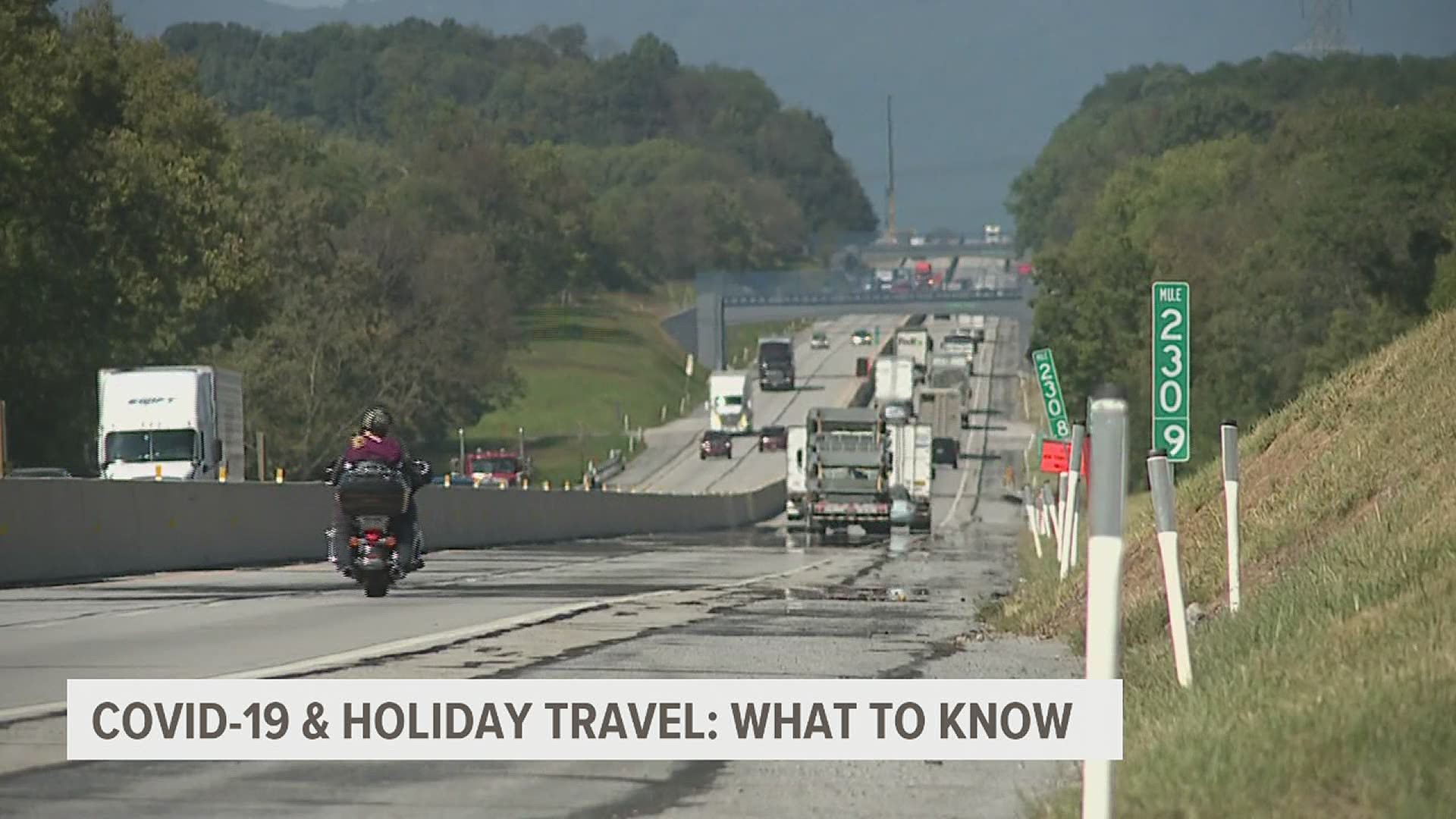 AAA said they are expecting a 10% drop in all travel this Thanksgiving. They said they haven't seen anything like this since the 2008 recession.