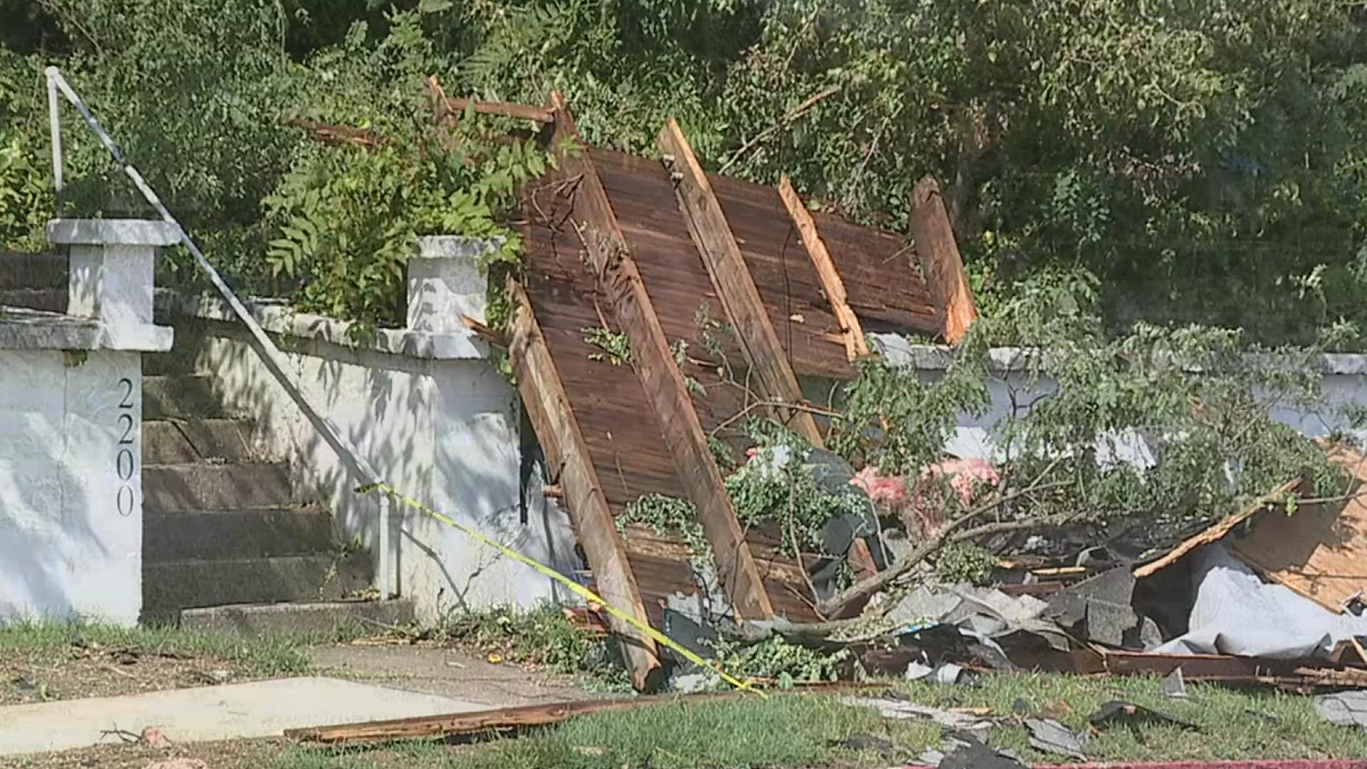 The City of Harrisburg's public works department is working 12 to 16 hour days to clean up the Bellevue Park neighborhood and other affected areas.