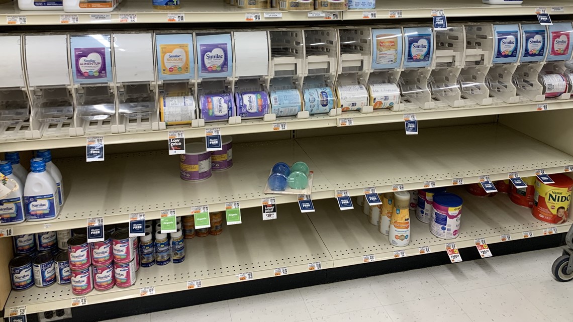 The baby formula shortage is still happening