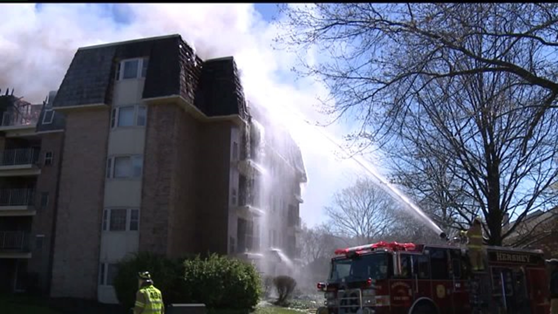 Four-Alarm Apartment Fire in Middletown