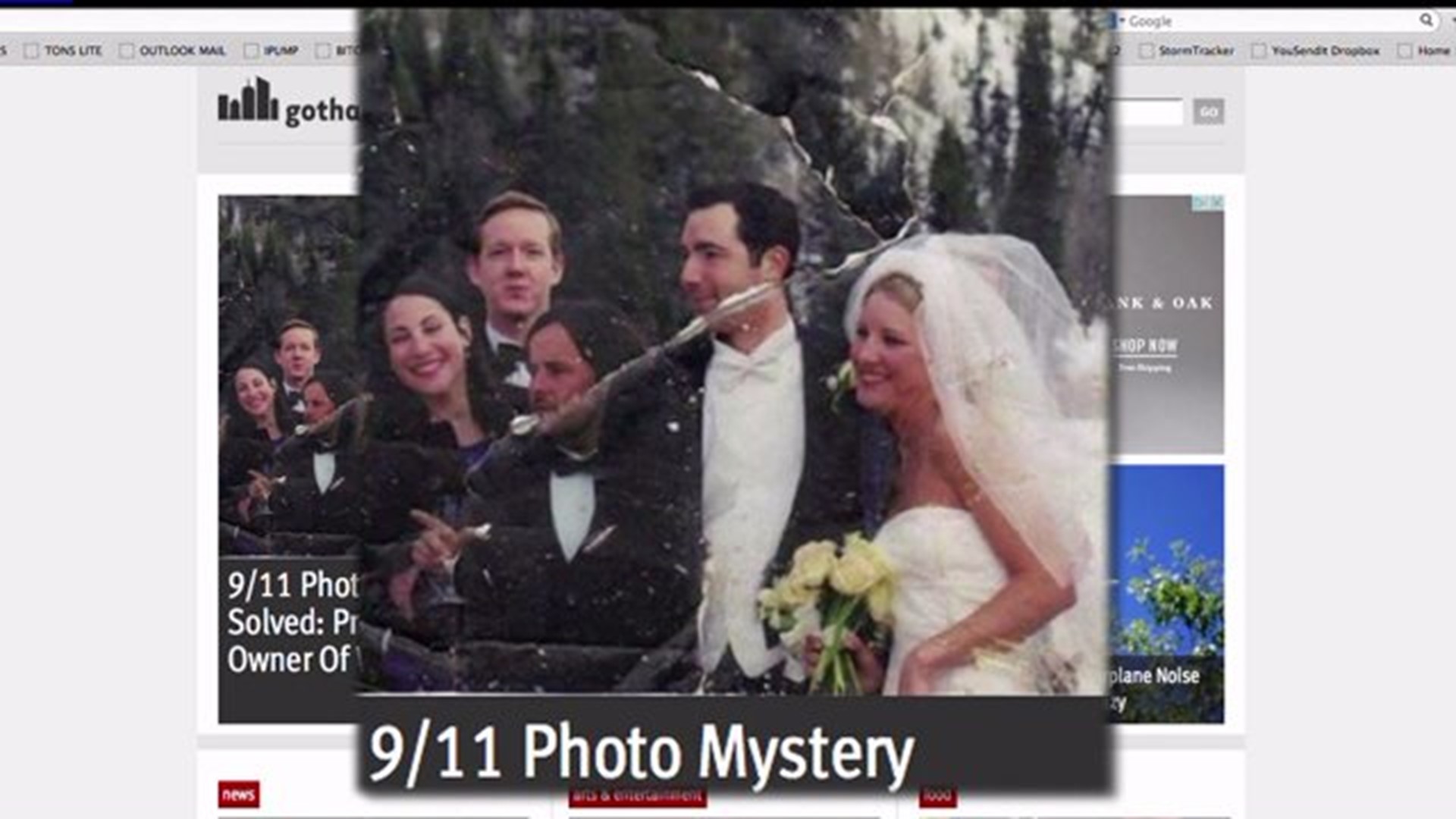 Ground Zero wedding photo mystery