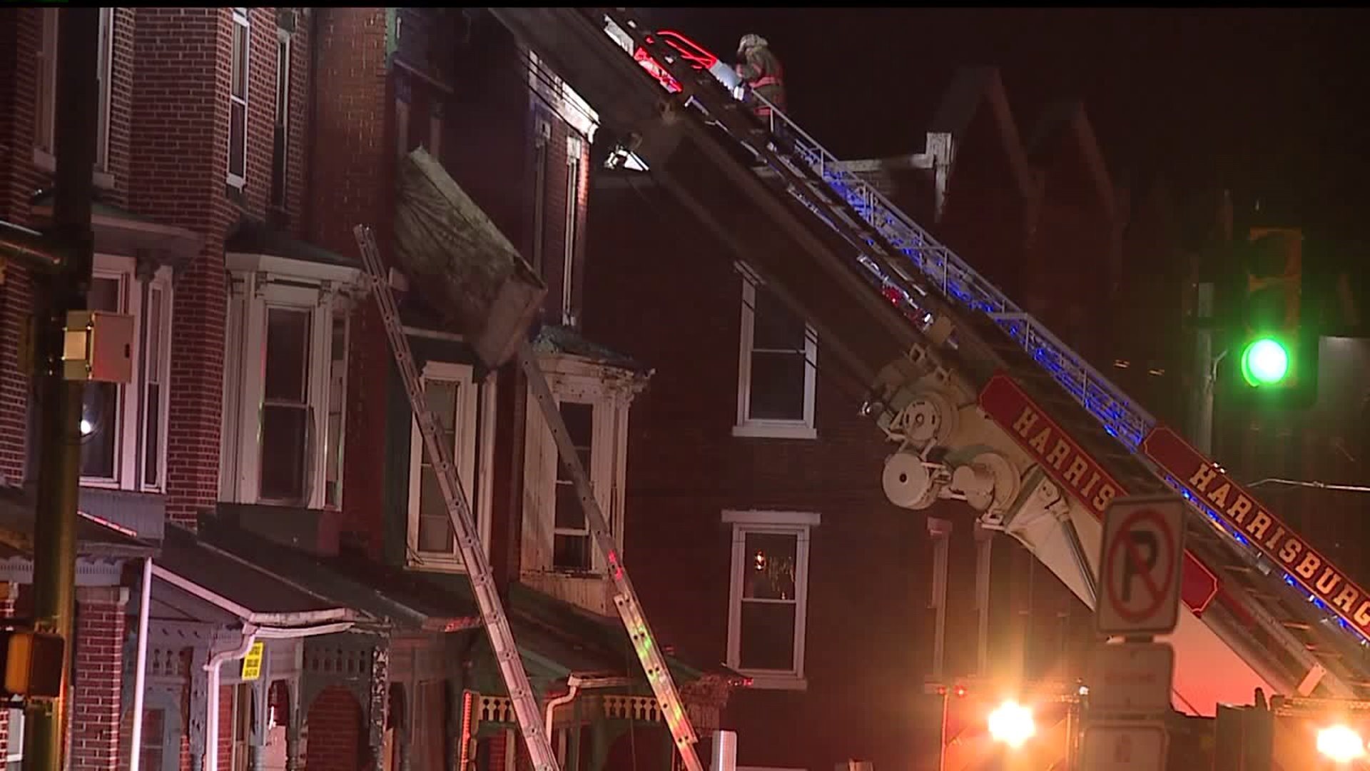 No one injured after Wednesday night fire in Harrisburg