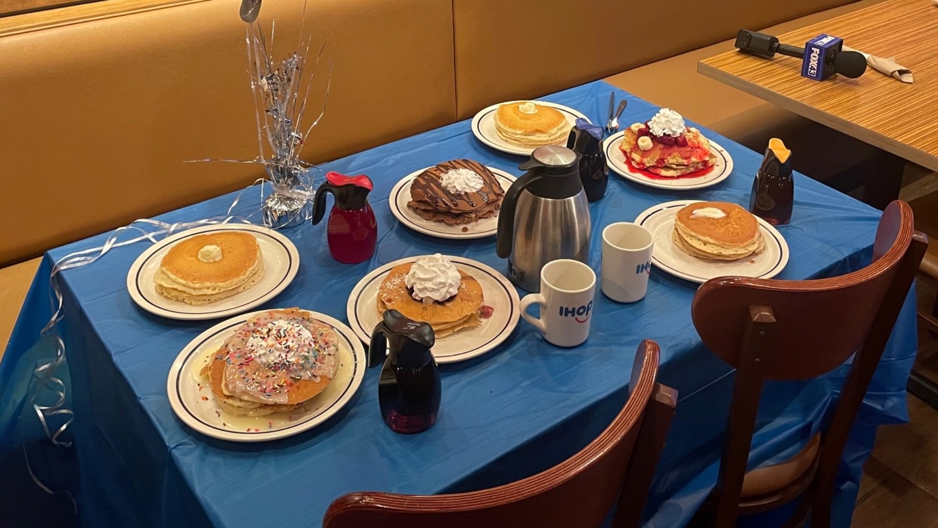 Free pancakes available at IHOP for National Pancake Day 