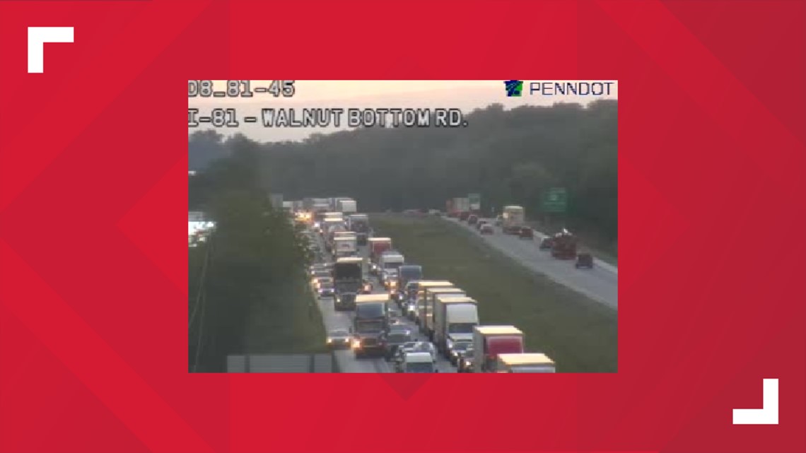 Interstate 81 closed in Carlisle for tractor trailer crash | fox43.com