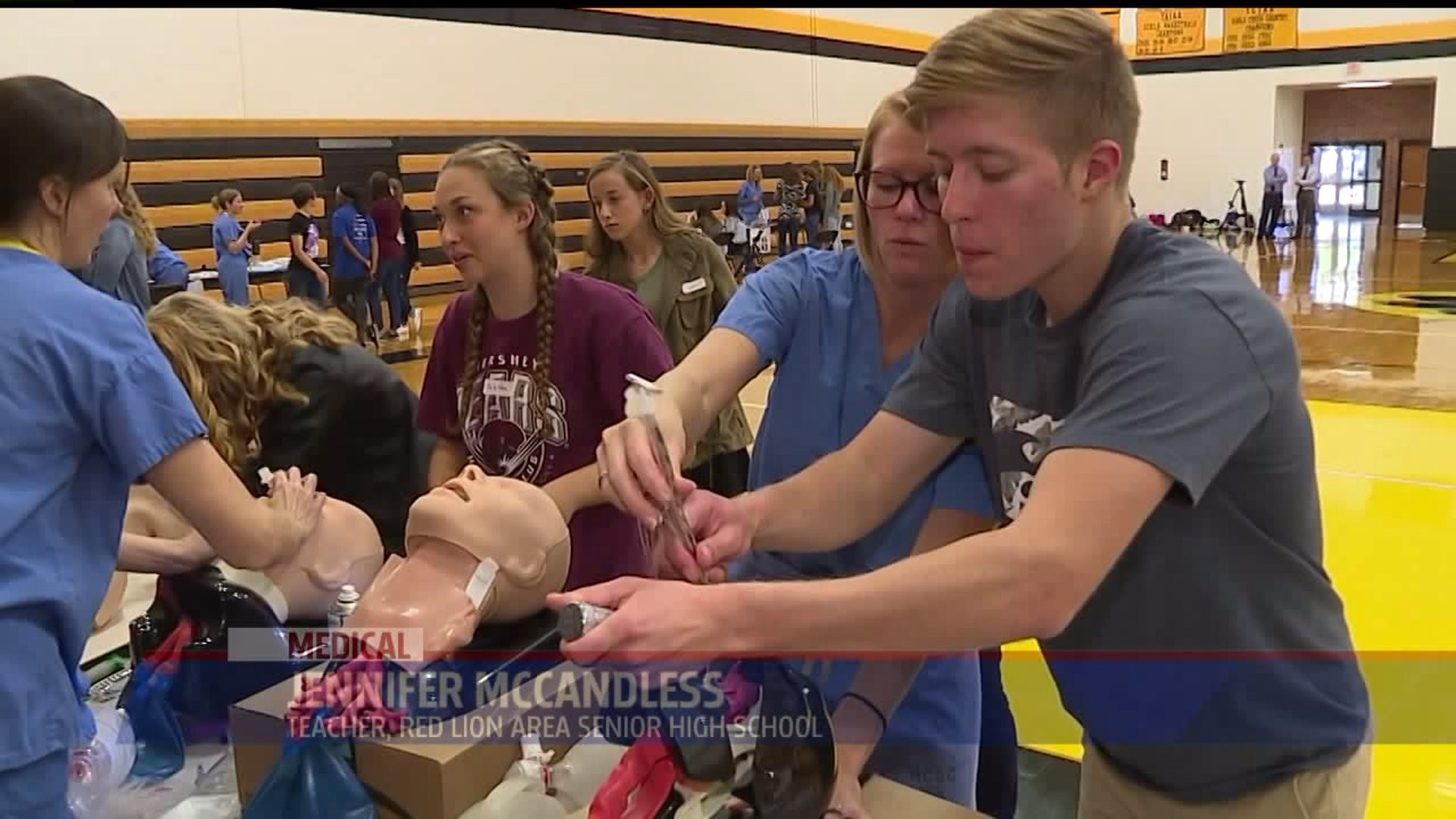 Surgical simulation to showcase medical jobs at Red Lion High School