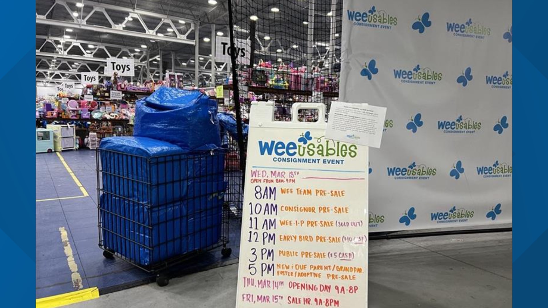 WeeUsables Pop Up Consignment is back at Spooky Nook Sports in Manheim for their spring event.