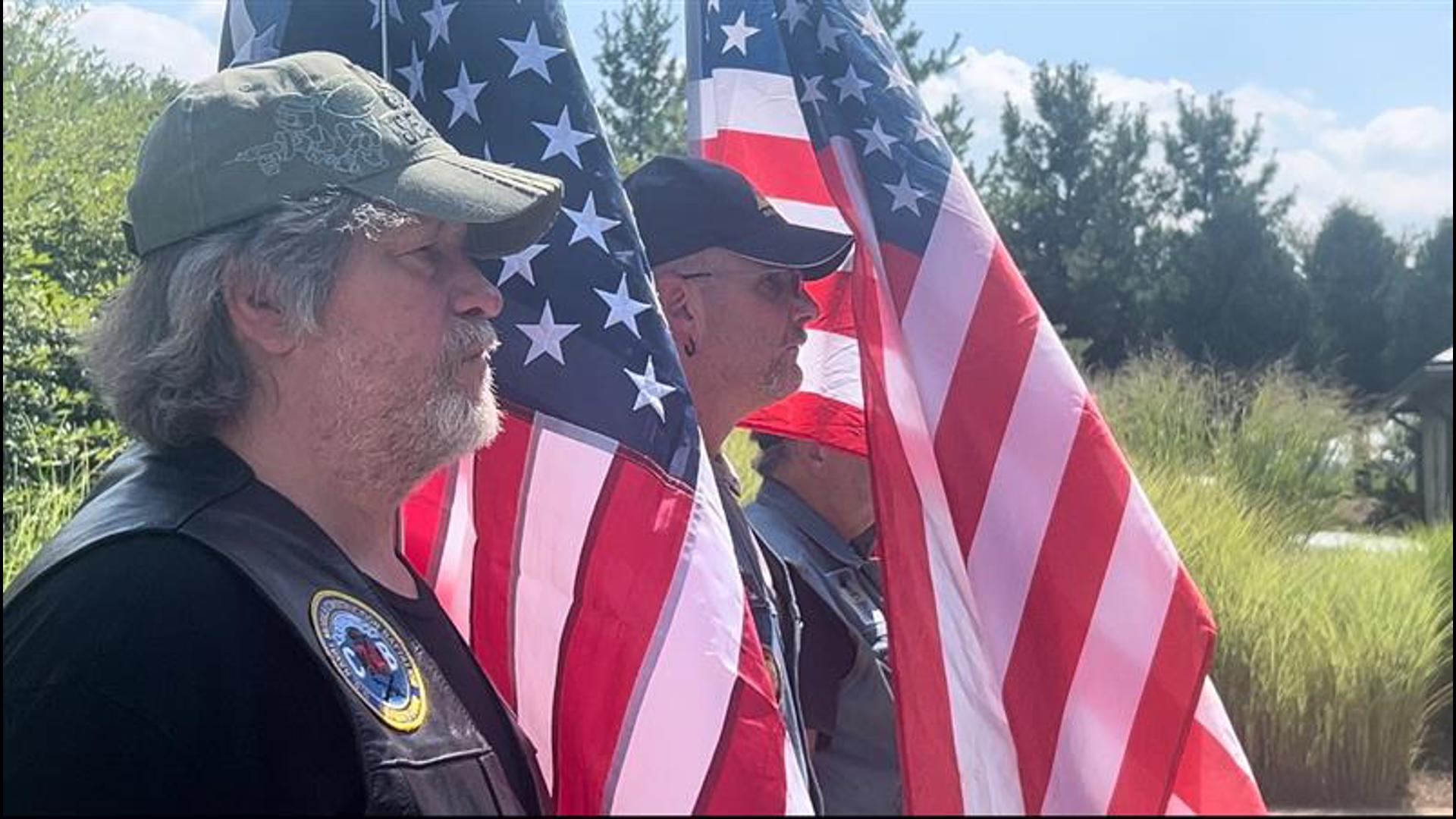 Today, a heartwarming act of compassion and unity was displayed as the community gathered to pay tribute to an unaccompanied veteran, Sergeant Cleon Charles Cannon.