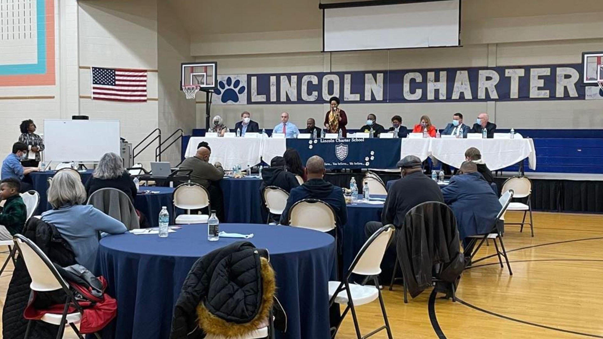 A public discussion on prevention of gun violence brought York leaders and community members to gather at Lincoln Charter School on Monday night.
