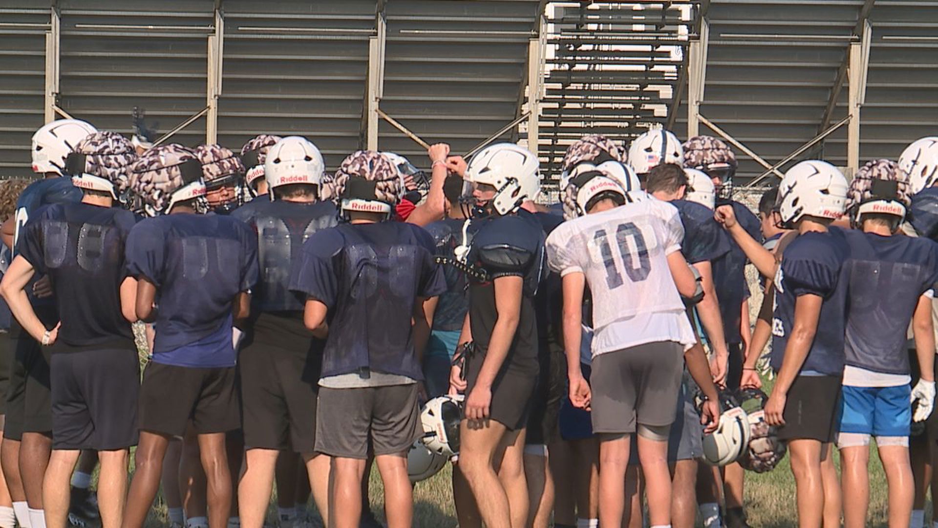 The West York Bulldogs are gearing up to battle the heat just like others around the state.