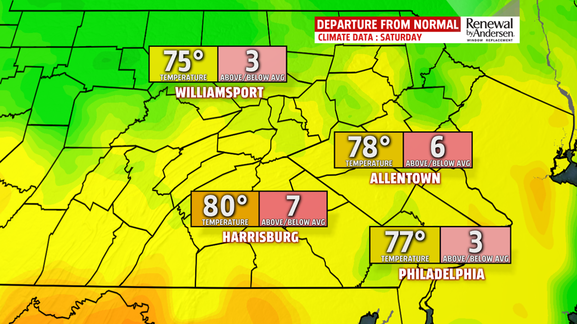 Severe weather threat Sunday as temperatures climb into the upper 80s ...