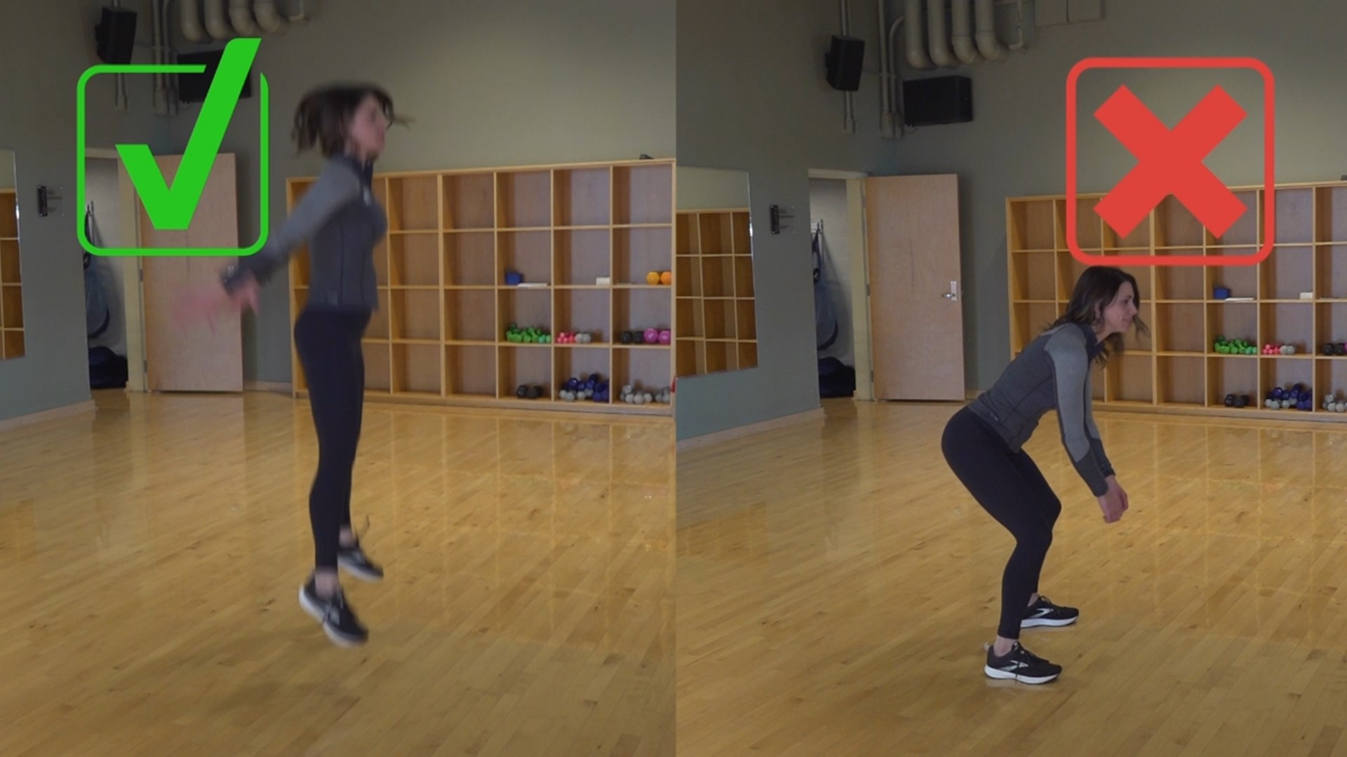 Think you can't do a plyometric move? Well, JCC Trainer and Fitness Director Jen Winter shows how anyone can incorporate the move into a workout!