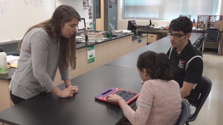 Spring Grove High School student designs iPad device to help visually impaired classmate