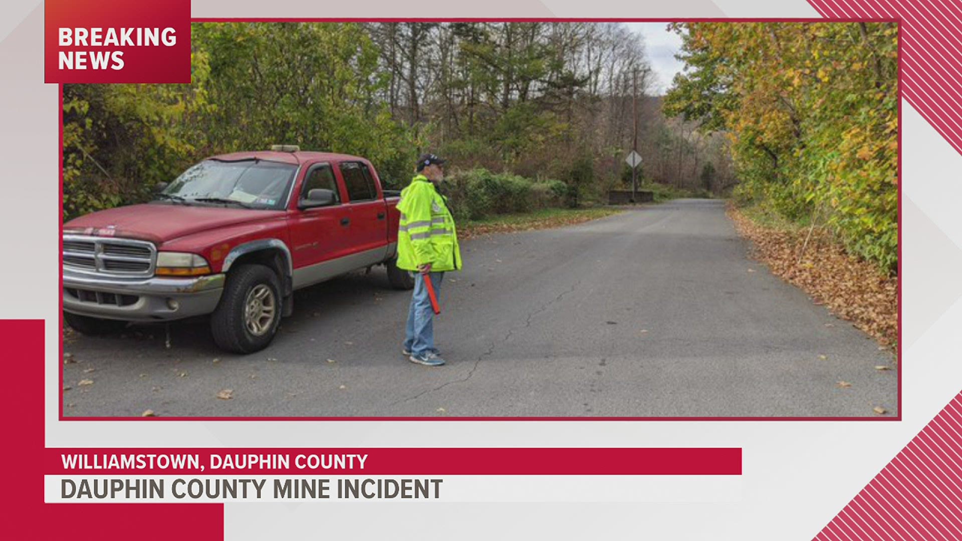 Williamstown, Dauphin County mine incident involves a coal worker.
