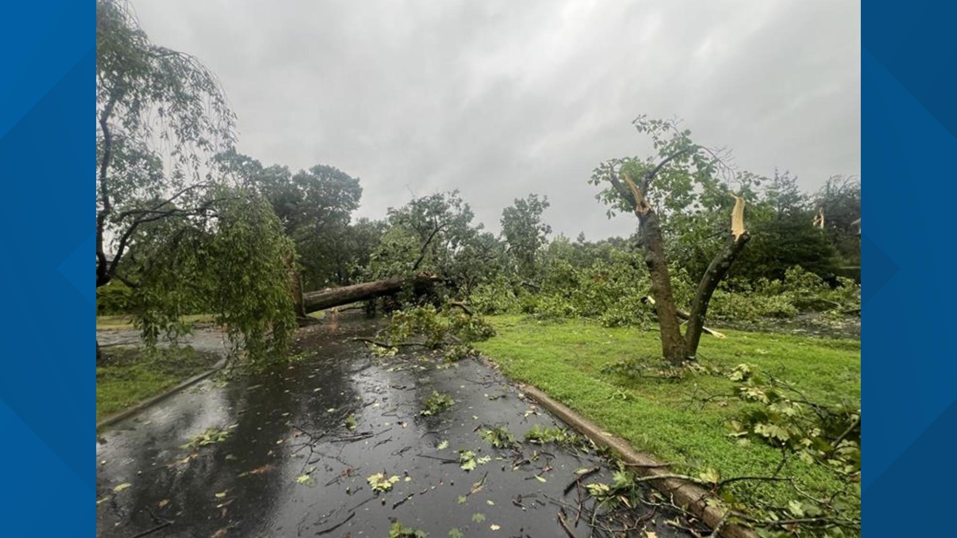 Bellevue Park in Dauphin County is still reeling from the aftermath of a devastating tornado that tore through the region five days ago.