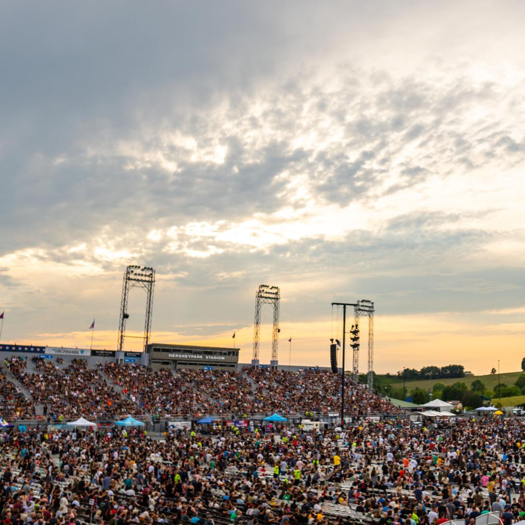 Hersheypark Stadium warns of weather for Jonas Brothers show | fox43.com