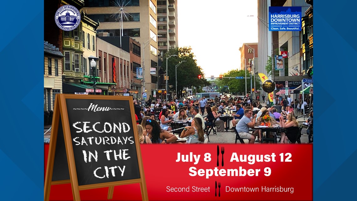 Outdoor street dining returns with 'Second Saturdays' in Harrisburg ...