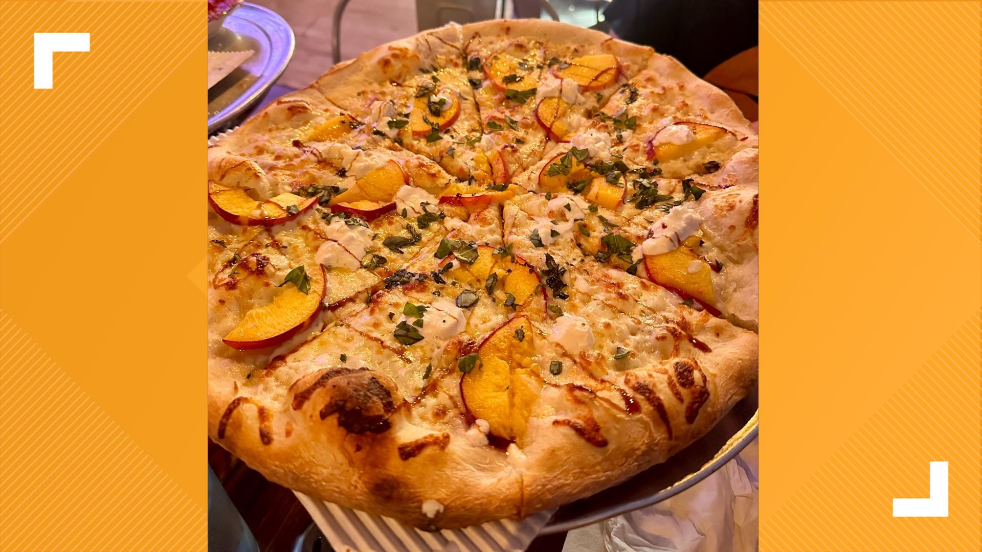 Archetype Pizza is making three different peach pizzas with local produce in honor of National Peach Day.