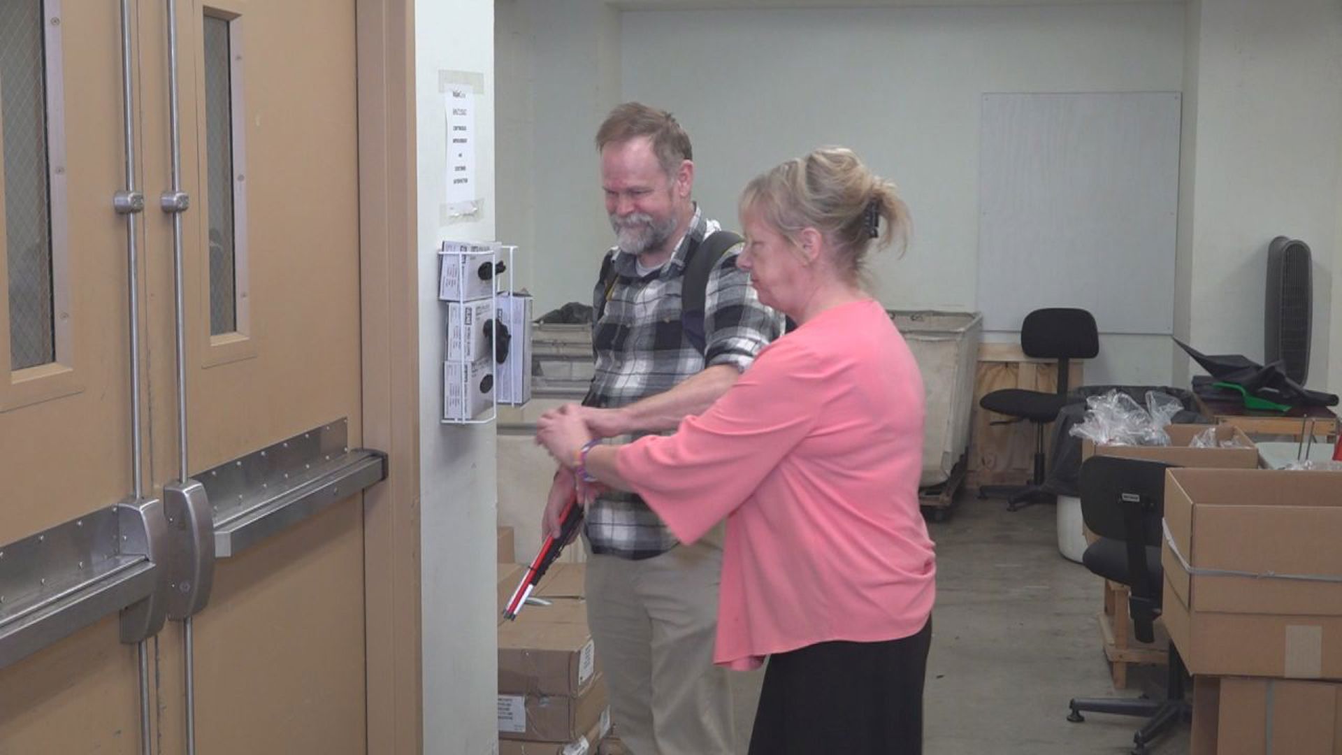 A non-profit organization here in Central Pennsylvania continues to help those who are blind, and vision impaired find their place in the workforce.