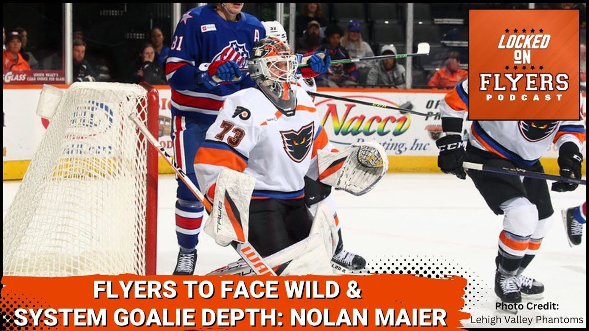 We preview tonight’s matchup vs the Minnesota Wild.  Nolan Maier is a bit of an unknown goalie to many Flyers fans - we catch you up with his Phantoms tenure.