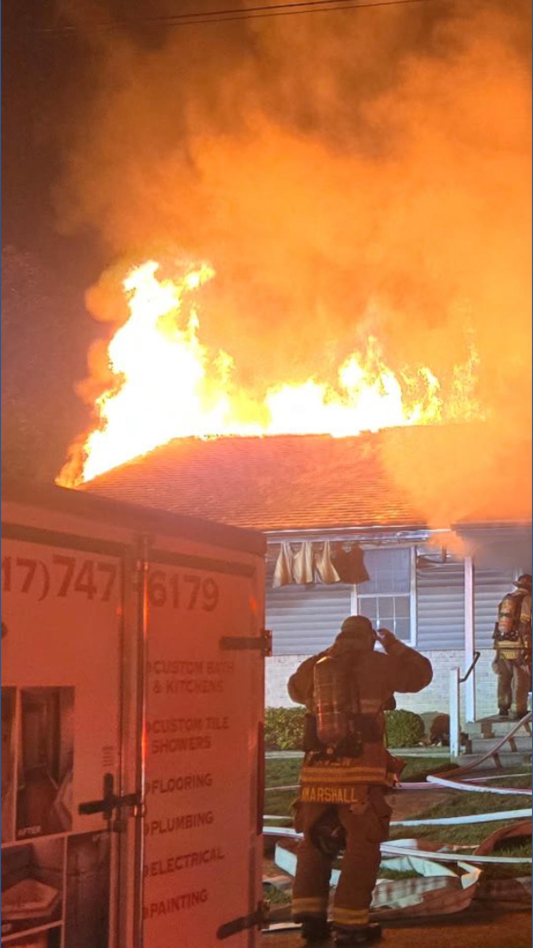 Crews respond to fire at vacant house in Cumberland County | fox43.com