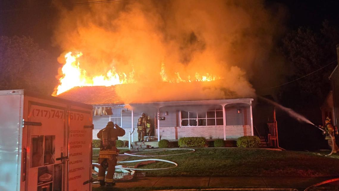 Crews respond to fire at vacant house in Cumberland County | fox43.com