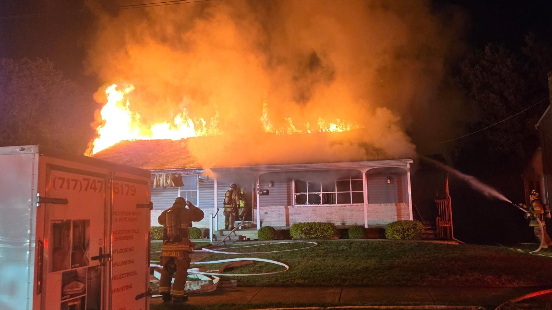 Crews respond to fire at vacant house in Cumberland County | fox43.com