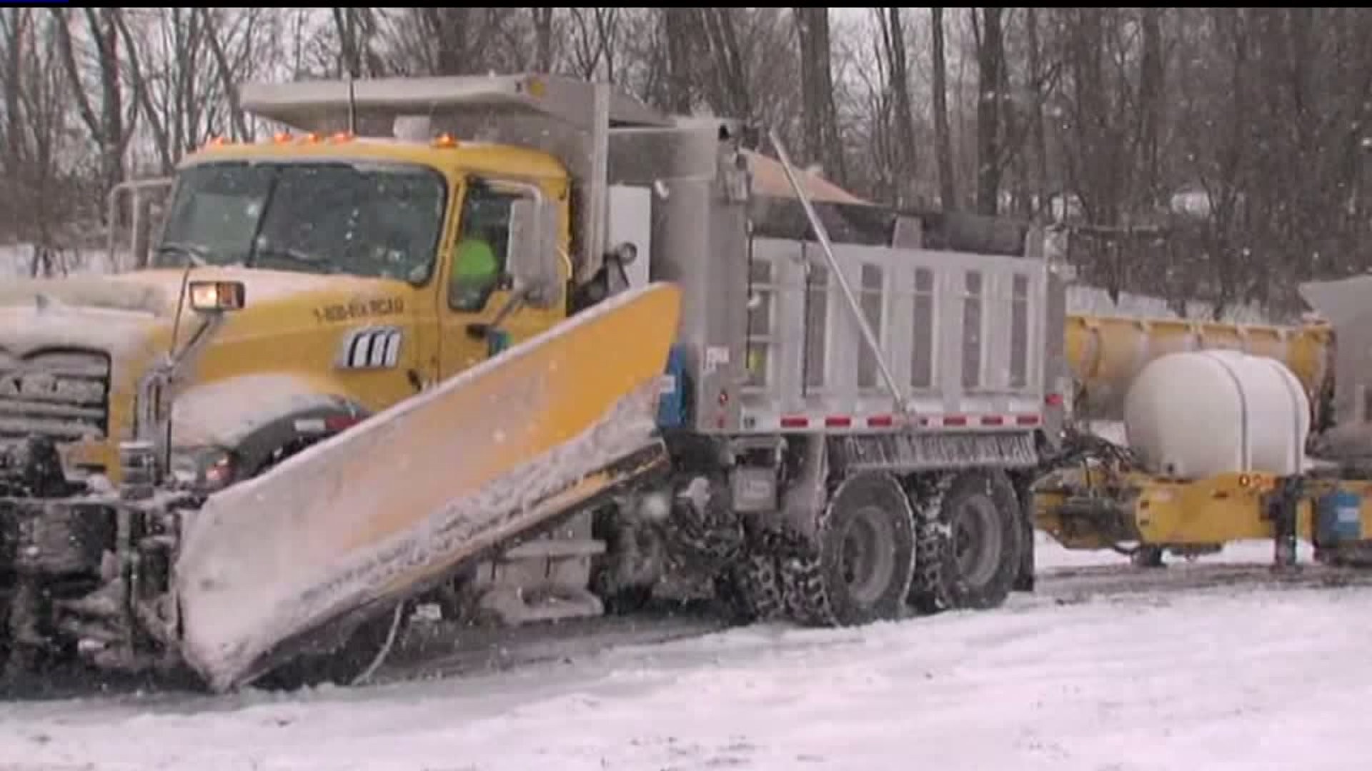 Drawn-out snow conditions bring around the clock work for PennDOT drivers