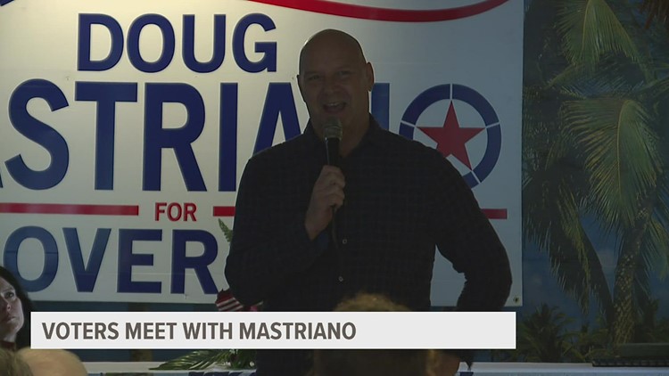 Doug Mastriano meets with Perry County voters