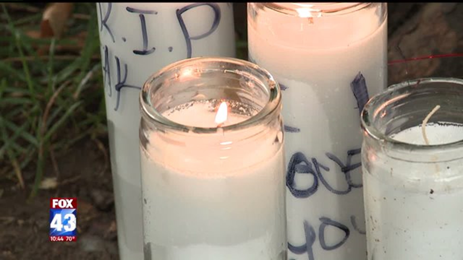 Vigil For Murdered Teen