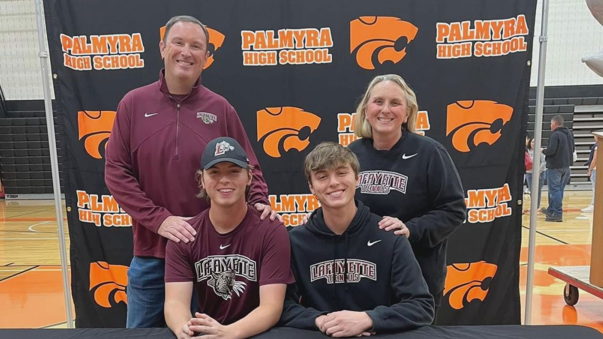 Seniors Aidan and Tyler Mahaffey look to bring home their third straight state title as partners after winning districts all four years.